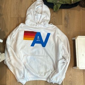 Aviator Nation Hooded Sweatshirt Medium